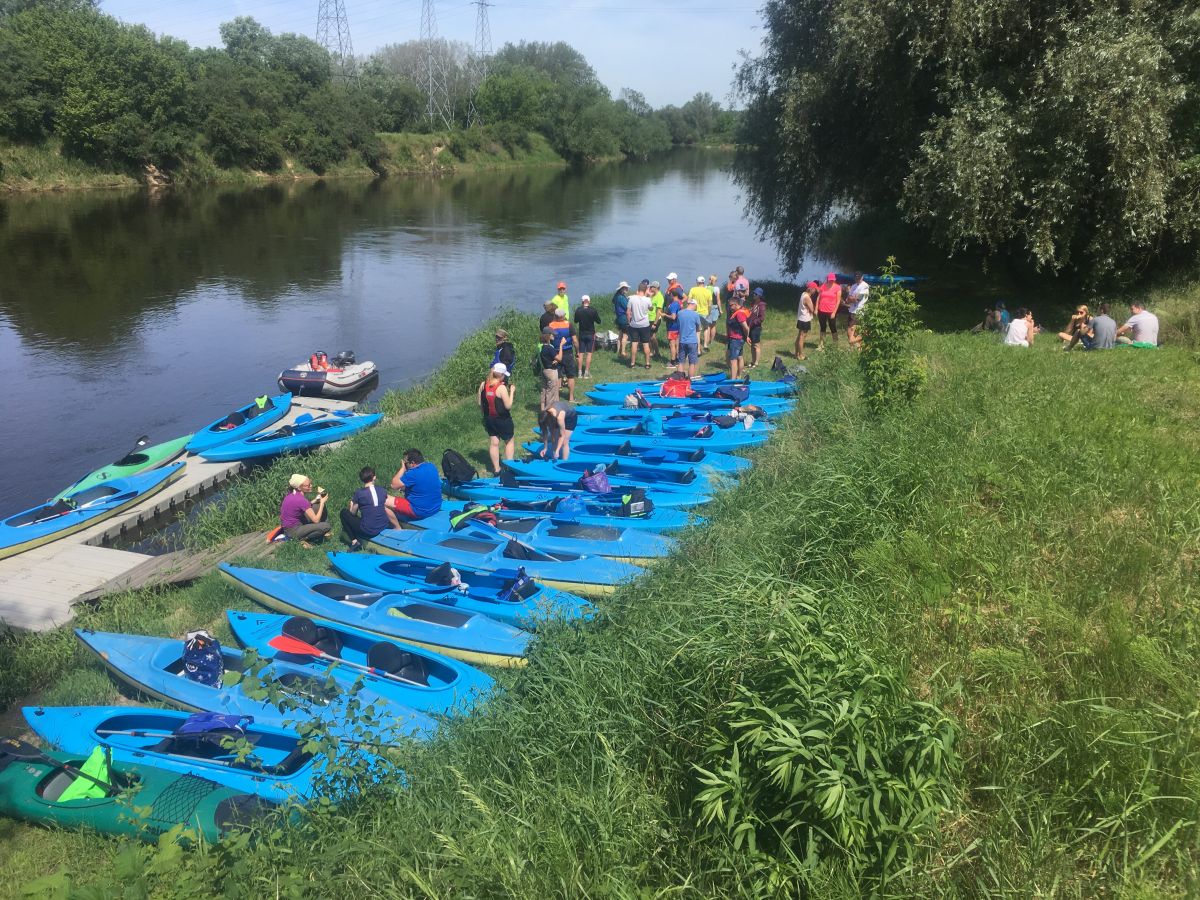 SPŁYW  KAJAKOWY POZNAŃ - CZERWONAK dla p. Izabeli Majchrowicz